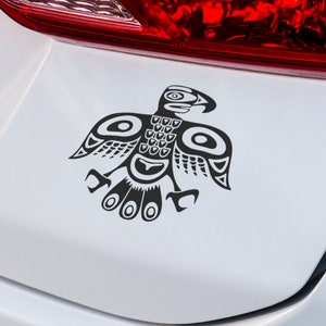 Native Bird Decal | Premium Vinyl Decal | Car Window & Laptop Sticker | Canadian-Made