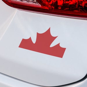 Oberseite des Ahornblatt-Abziehbild | VINYL-AUFKLEBER | Auto-Aufkleber | Ahornblatt Aufkleber | Laptop Aufkleber | Auto Aufkleber | Personalisierter Auto-Aufkleber