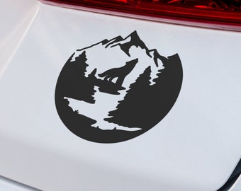 Vinyl Aufkleber, Wildtiere Natur Auto Vinyl Aufkleber