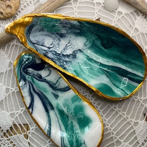 Whole Oyster Shell decorative pieces handmade choice of several models
