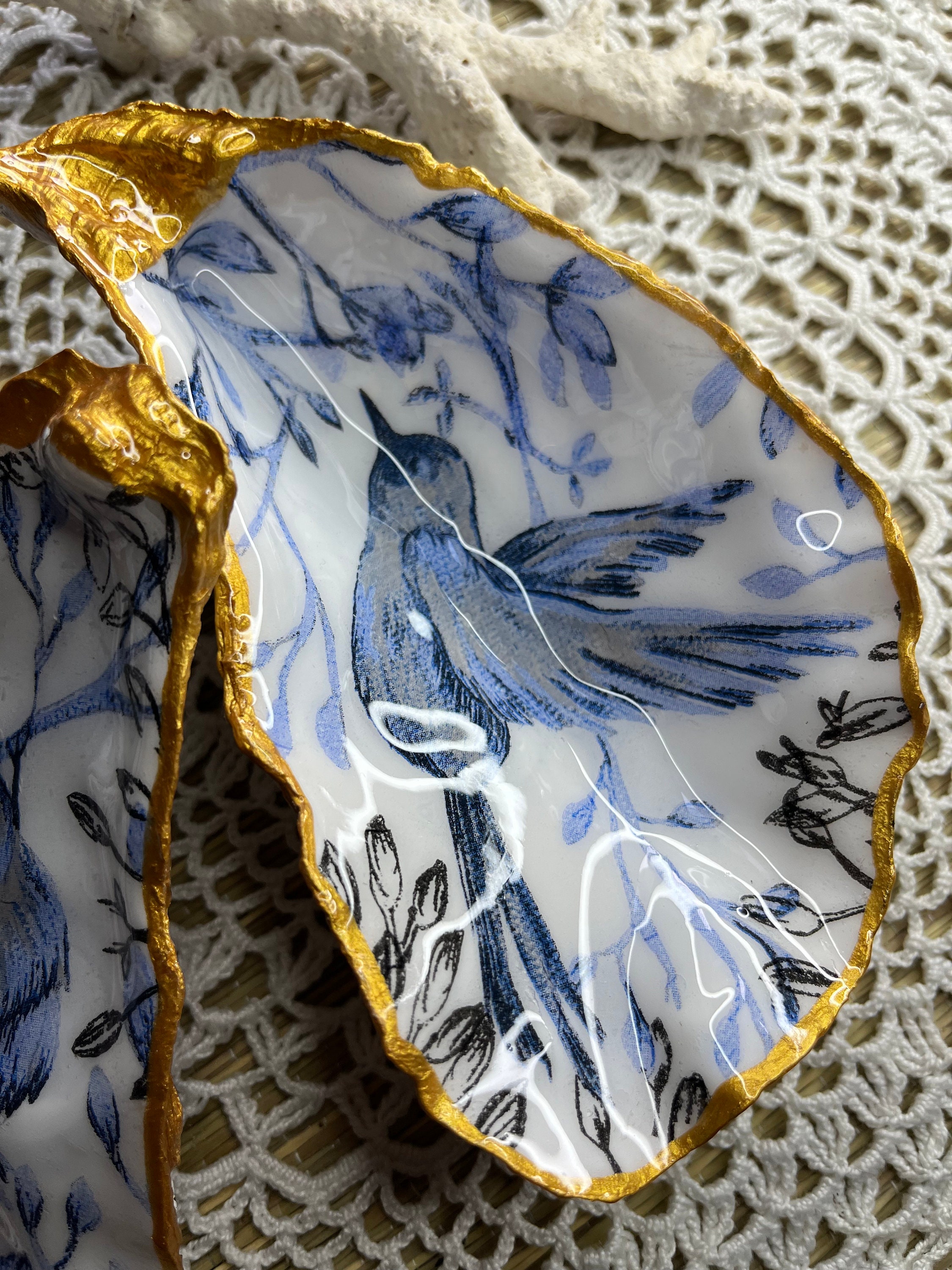 鳥の描かれた白いボウル - Etsy 日本