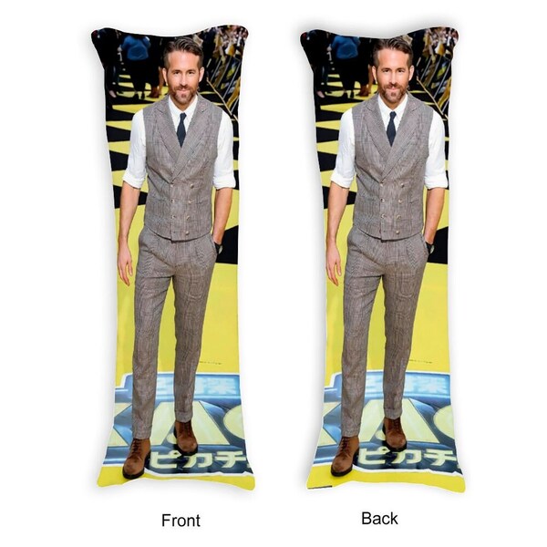 Ryan Reynolds Body Pillow Etsy