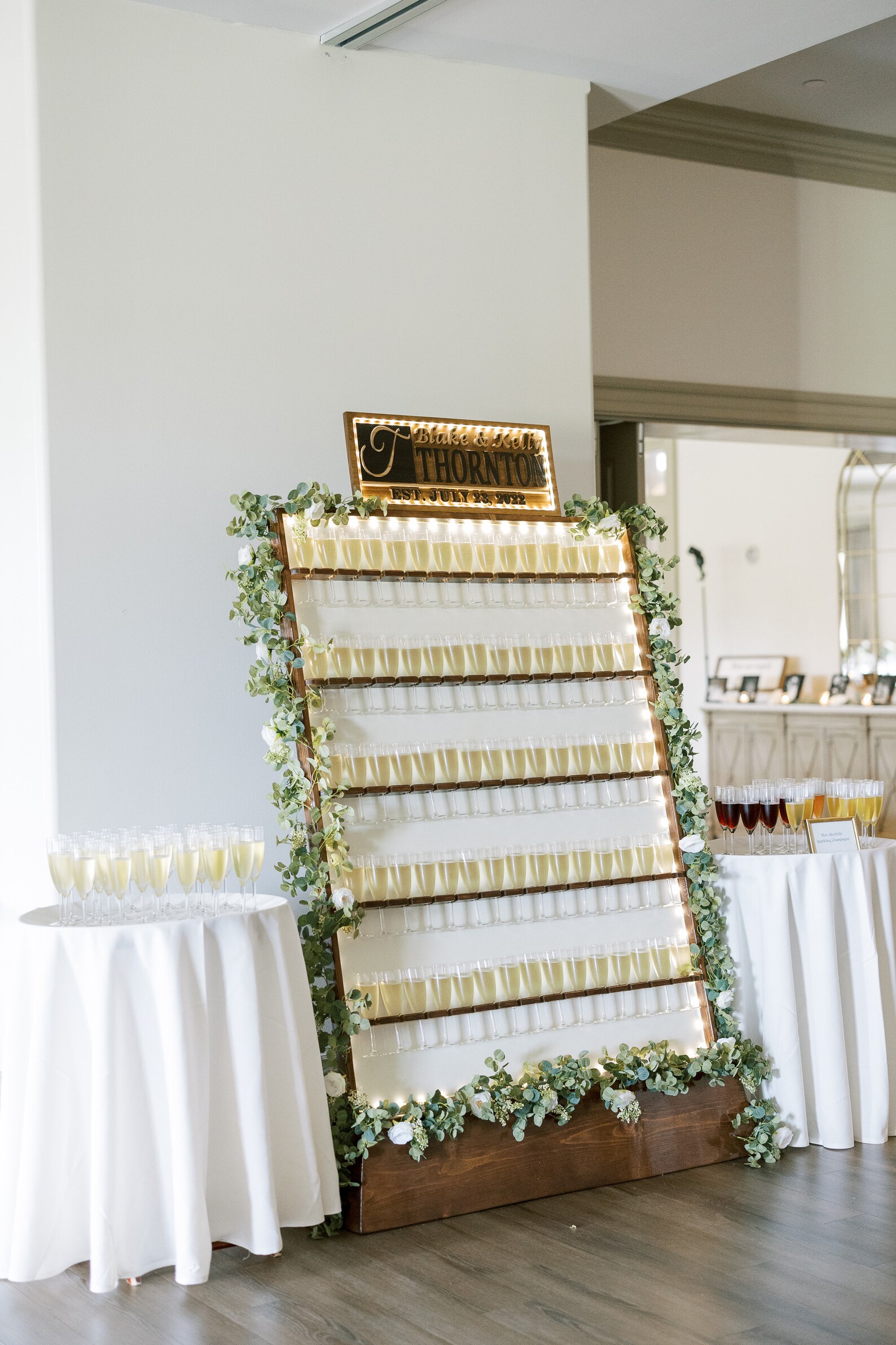 Decorative Champagne Wall for Rent Etsy