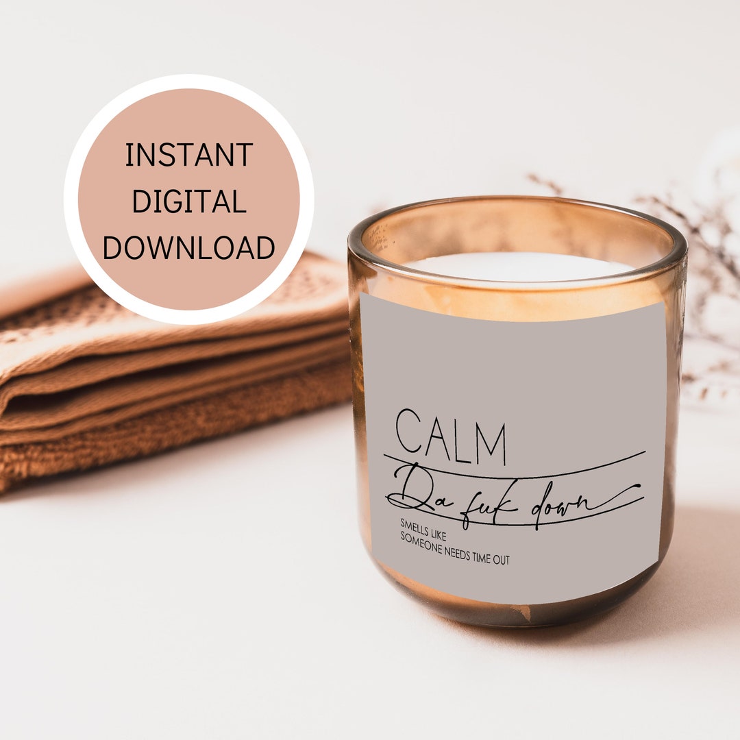 Funny Candle LABEL Funny Candle for Girlfriend PDF Etsy