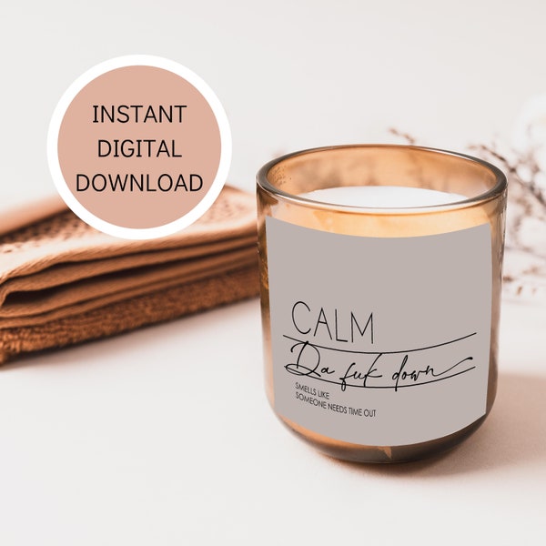 Funny Candle Labels - Etsy