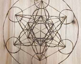 Metatron’s cube Crystal Grid