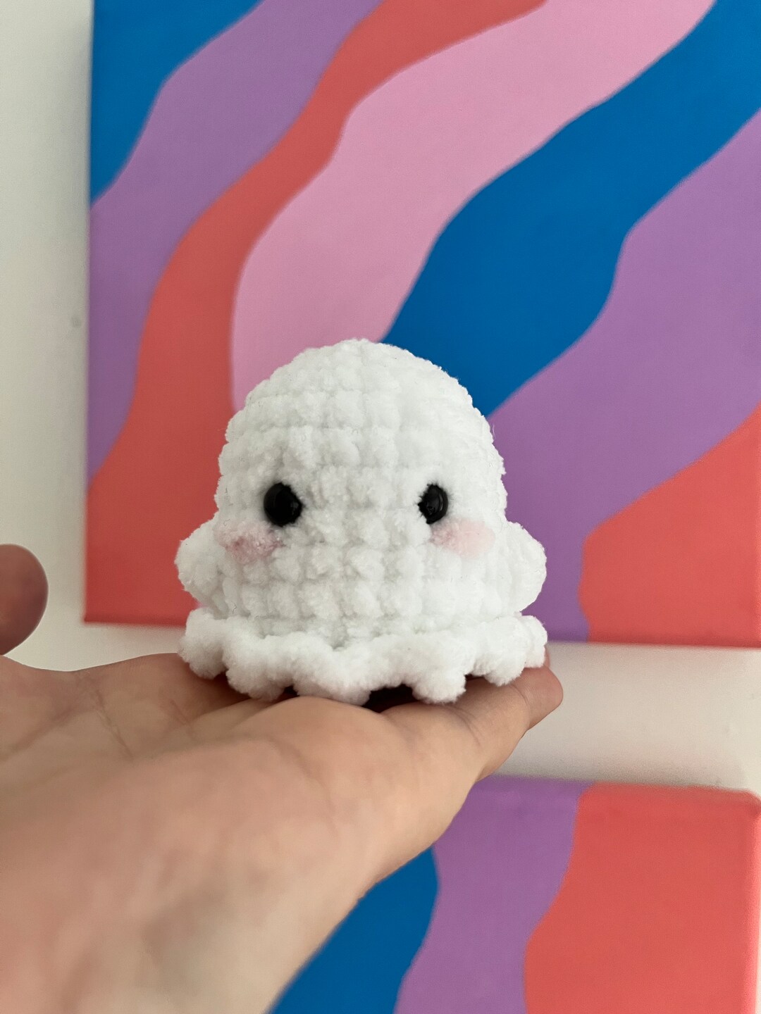 Crochet Mini Ghost - Etsy UK