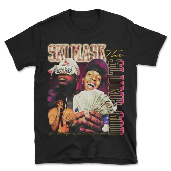 Ski Mask The Slump God Hip Hop Rap Vintage Style T Shirt 1263888051