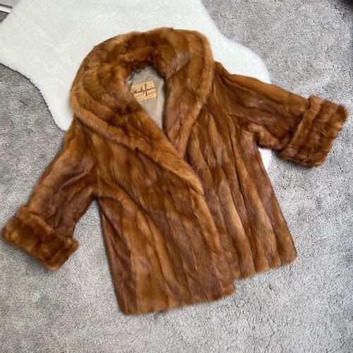 Vintage Mink Fur Coat shops Woodley Furriers