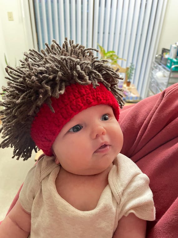 Crocheted Patrick Mahomes Chiefs Baby Hat - Etsy
