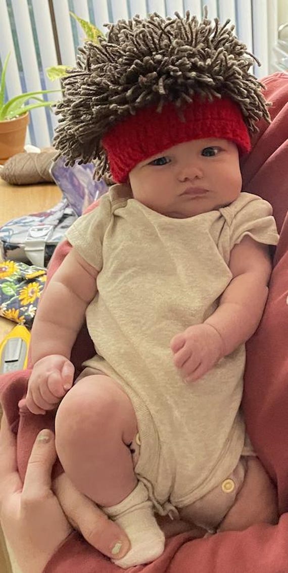 Crocheted Patrick Mahomes Chiefs Baby Hat - Etsy