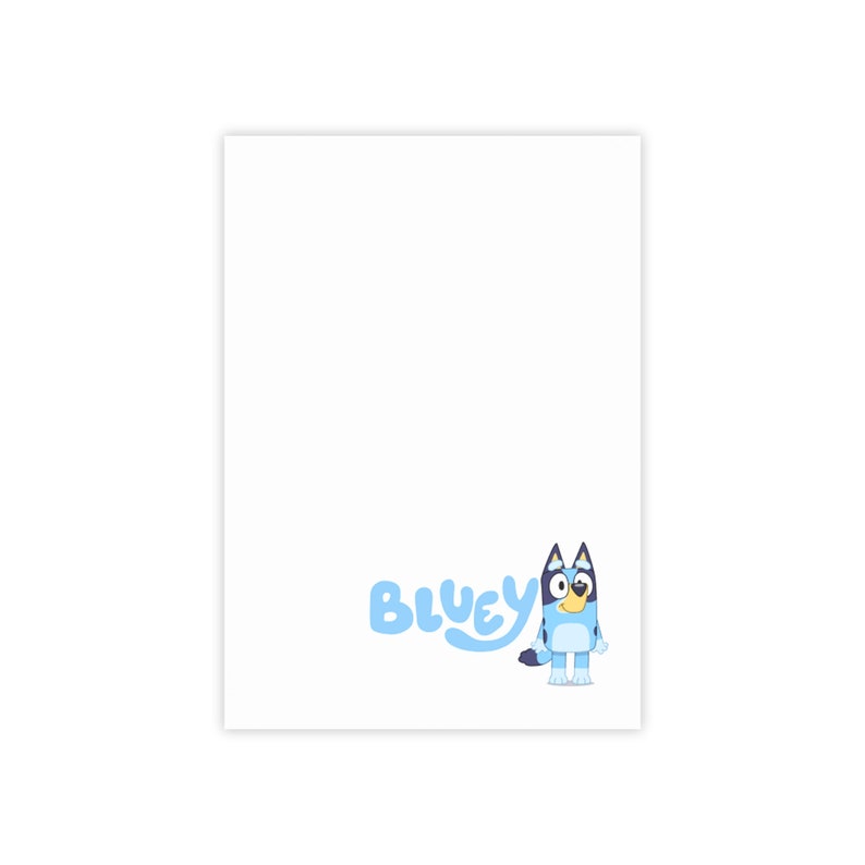 Bluey Post-it® Note Pads - Etsy