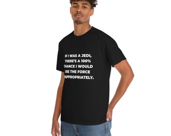 Jedi Meme Shirt Männer Frauen Unisex Heavy Cotton Tee