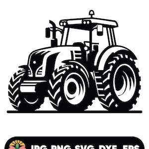 Tractor SVG Bundle: Farm Life Clipart (Digital Download)