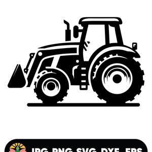 Tractor SVG Bundle: Farm Life Clipart (PNG, SVG)