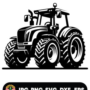 Tractor SVG Bundle: Farm Life Clipart (Digital Files)
