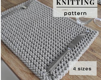 Breipatroon voor een zomerse placemat: beginnersvriendelijk, moderne woondecoratie in kuststijl (PDF-download)
