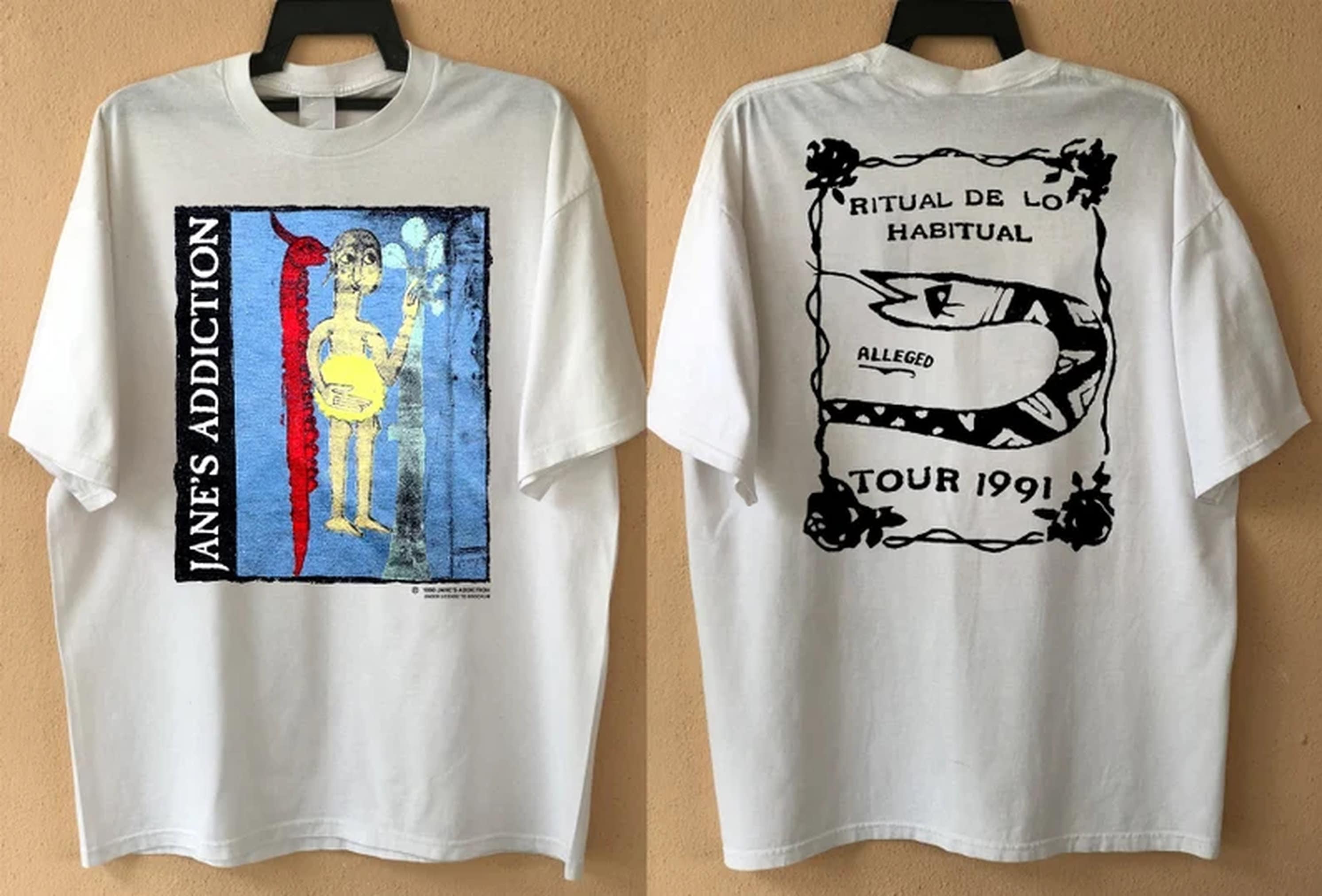 JANES ADDICTION 1991 ツアーTシャツ JANES ADDICTION 1991 ツアーTシャツ