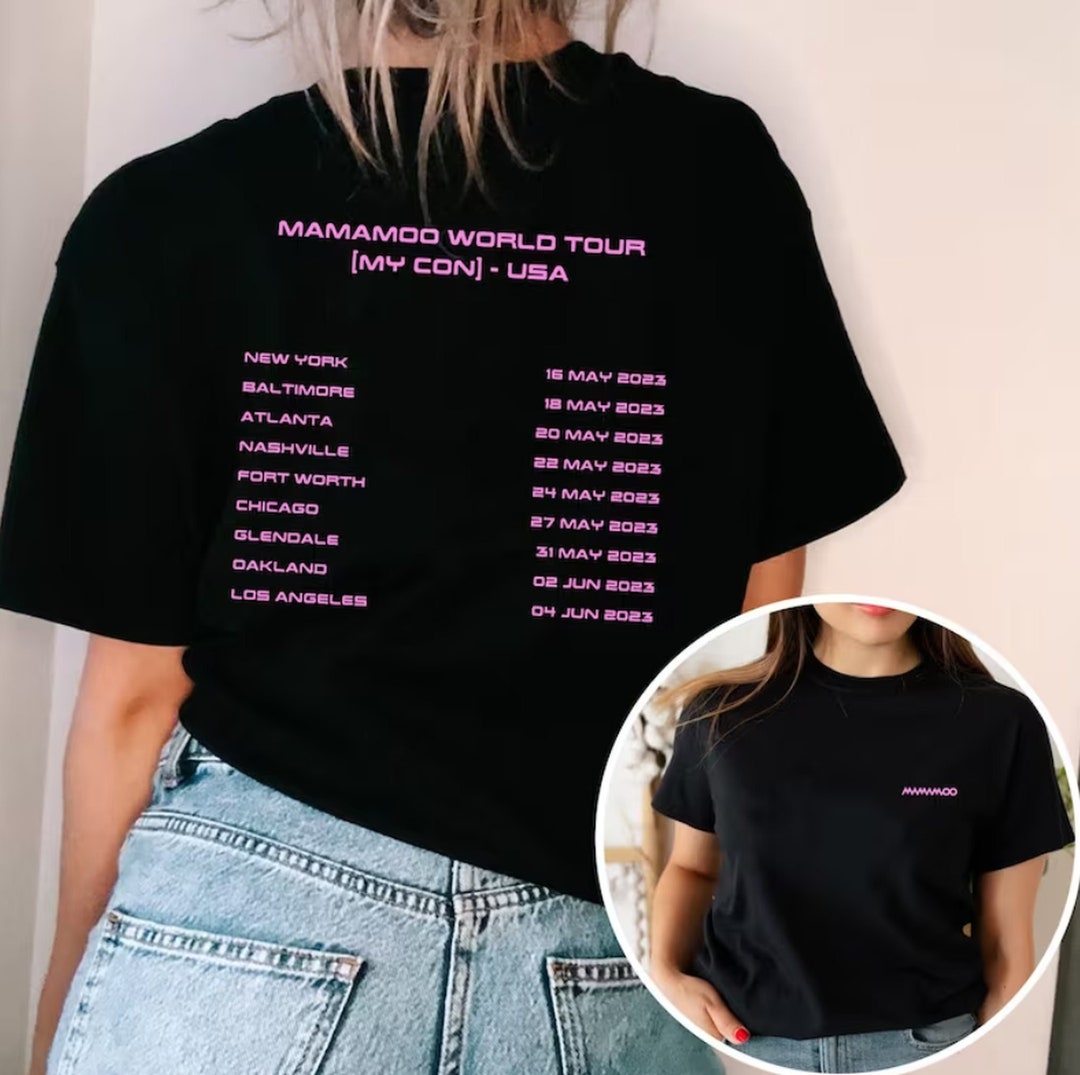 Mamamoo World Tour Shirt. Mamamoo Tour Sweatshirt. Mamamoo Etsy