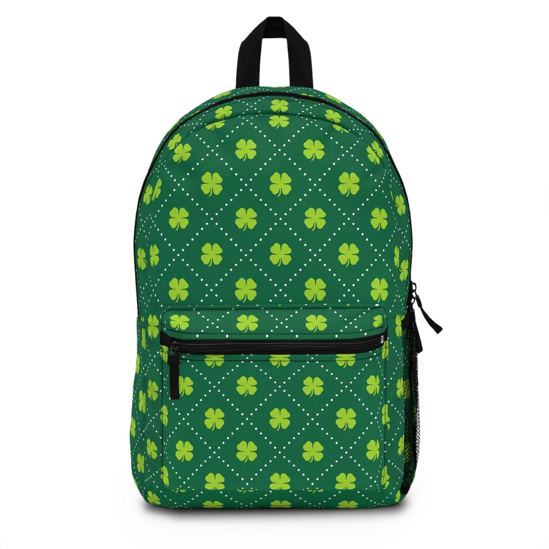 Shamrock Green Quilt Backpack Etsy