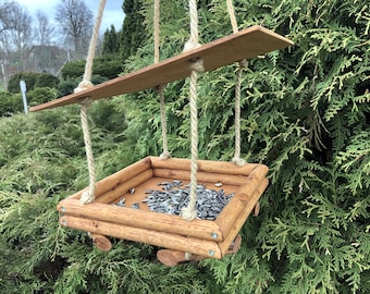 Hangende Vogelvoeder Houten Platform Tuin decoratie