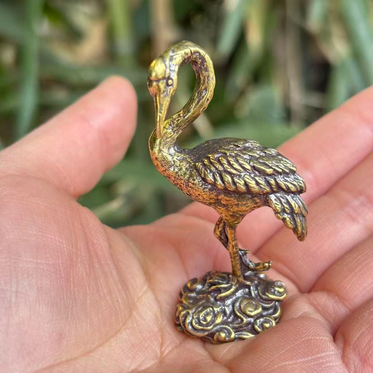 Crane Paperweight - Etsy