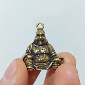 Buddhist antique brass mini Dharma Buddha sitting Buddha, Peace,Fengshui buddhi meditation decorations Tibetan Buddhism Tathagata Yoga Decor