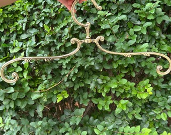 Retro Wedding Dress Hanger Pure Brass hanger Vtg bridal hanger Antique Copper Clothes Hanger, Xmas Home Decor Wedding Gift Party Favor fr121