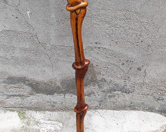 Wooden vintage walkingstick　ヴィンテージ杖 Amazon.co.jp: ヴィンテージ真鍮ウォーキングスティック – 手作りの