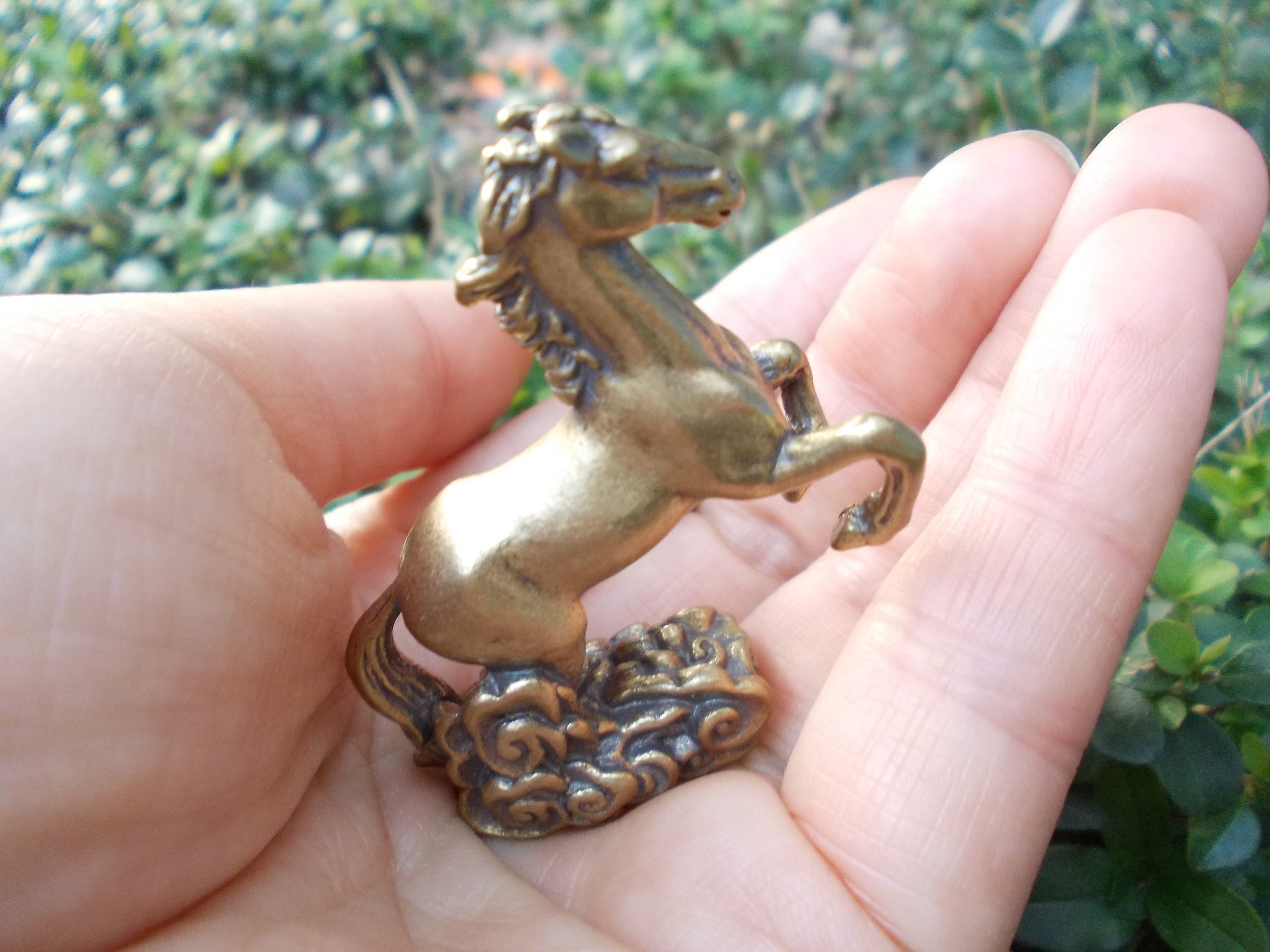 12 Estampillages Cheval Vintage En Laiton Massif - 2,25 X 1 Pouces - Neuf