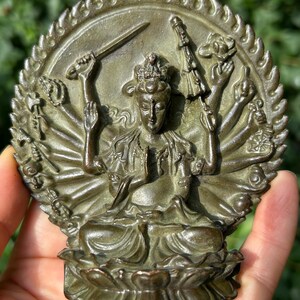 Retro Buddha VTG brass mini Dharma Buddha sitting Buddha , Peace, Fengshui buddhi meditation decoration Tibetan Buddhism Tathagata Miniature