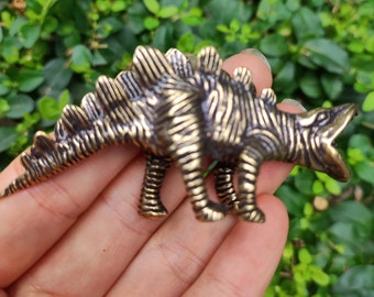 恐竜シリーズ1997年4点セット　外国アンティーク ヴィンテージ 1997 U.C.S & Amblin メタル恐竜 ミニフィギュア 4体