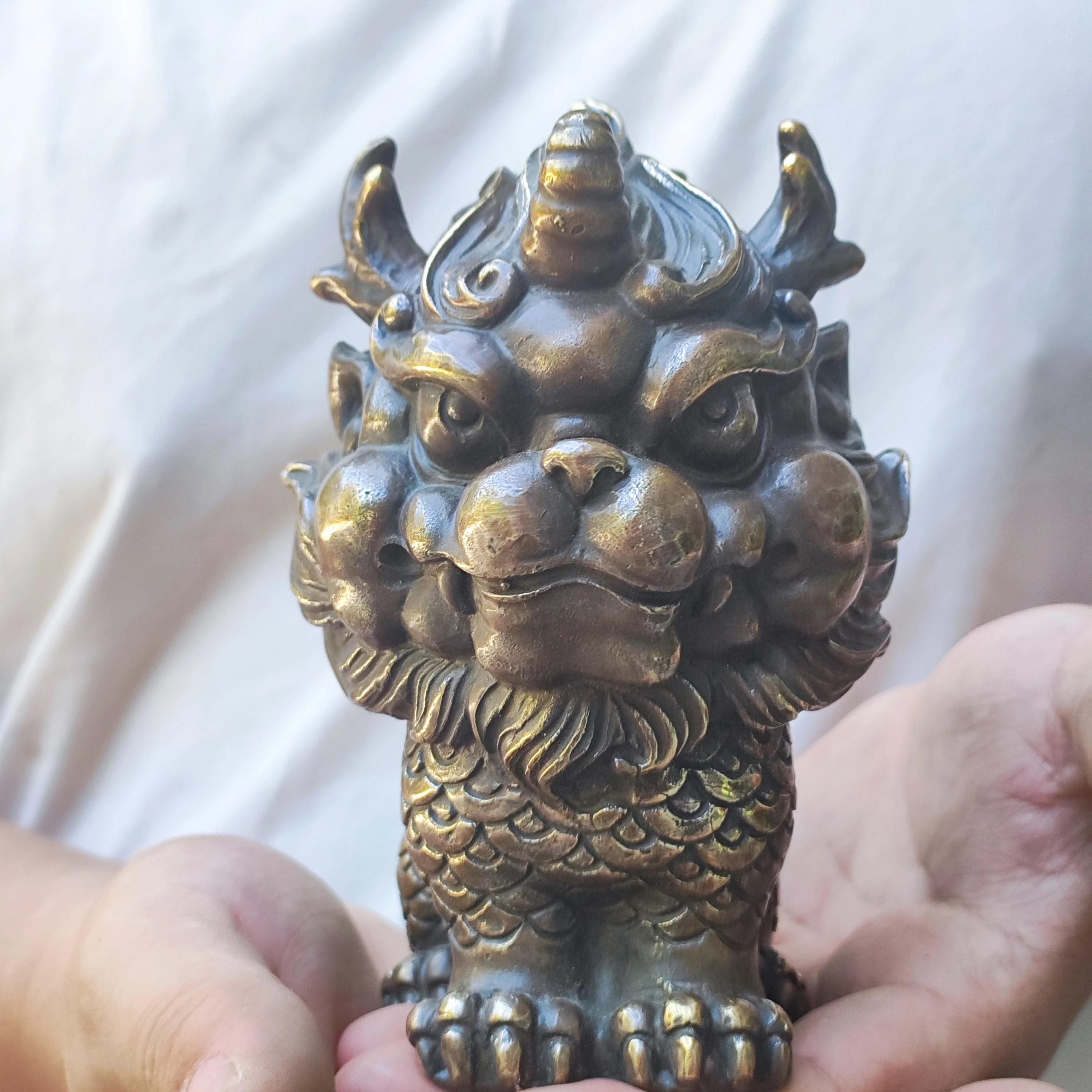 Feng shui shop - Etsy 日本 彫刻の卓上像 PI Xiu Statue彫刻