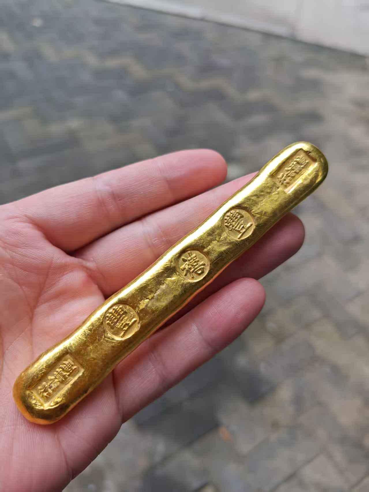 Gold Bar Paperweight - Etsy