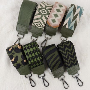 Shoulder Strap Patterned Khaki, Valentine&#39;s Day, Crossbody Strap, Camera Bag Straps, Handbag Strap