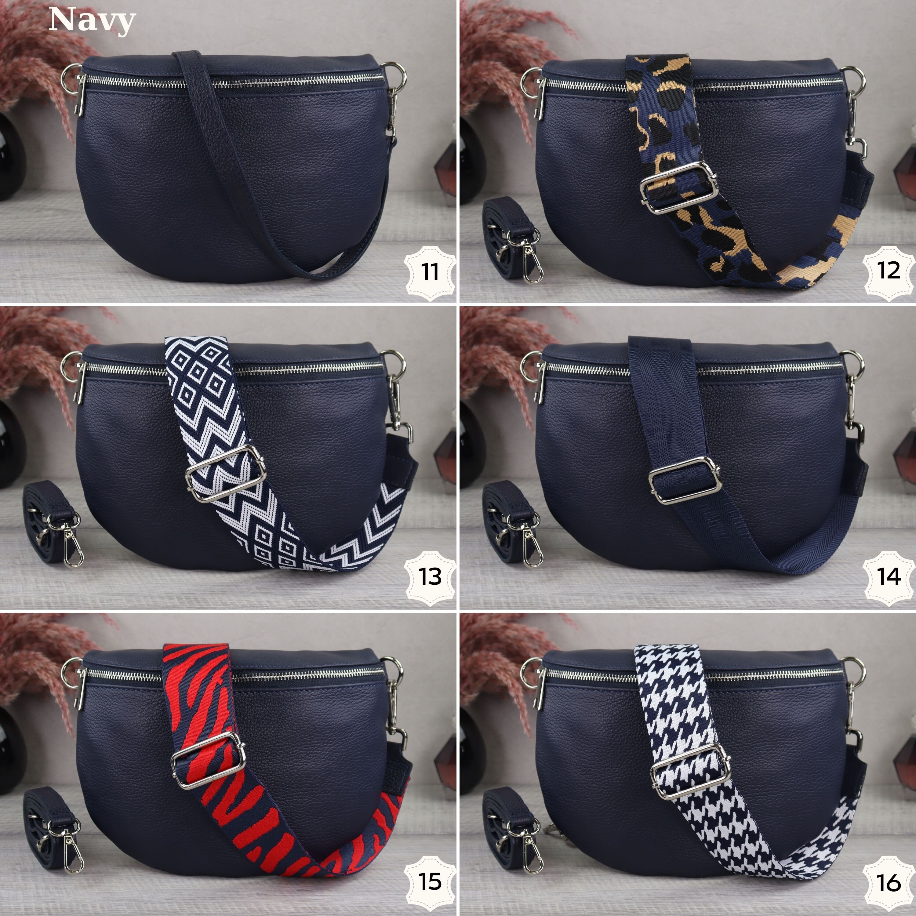 FuninCrea Borsa a tracolla da donna, in pelle PU, piccola borsa da