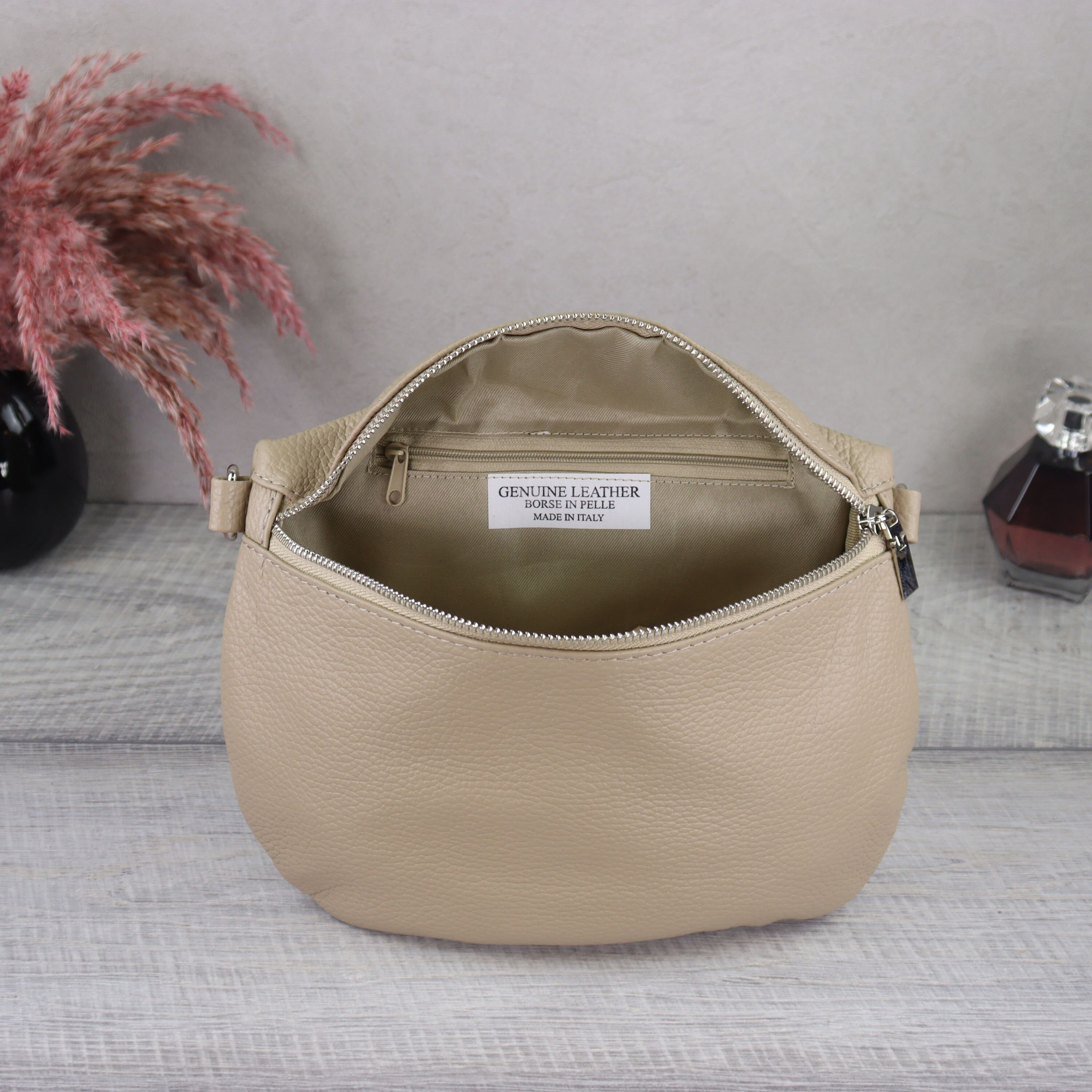 GOIACII Borsa A Tracolla Donna In Pelle PU – Hobo Con Tasche Multiple – Leggera E Regolabile