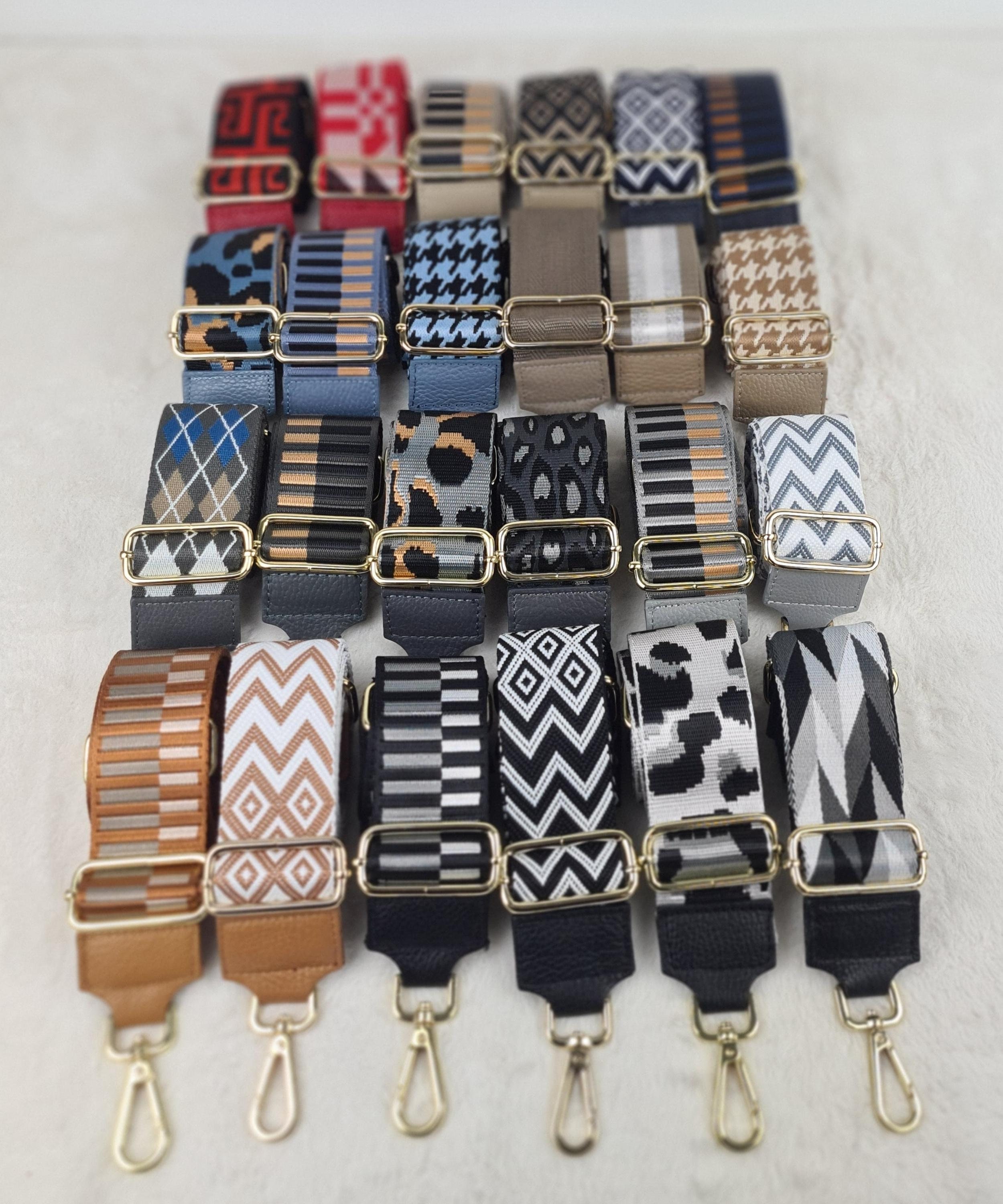 Taschengurt Gold Leder Taschengurt Valentinstag Gemusterten Etsy Schweiz