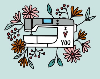 l'amour de la machine à coudre