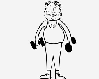 Fichier de tracé Sportheinz Fichier SVG découpe traceur silhouette Fichier de découpe série Cricut