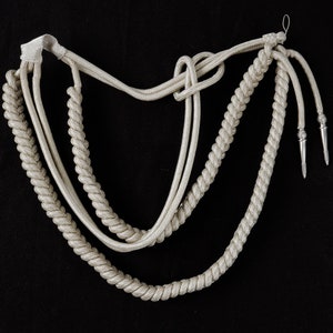 Duitsland Gouden Zilveren Aiguillette Voor edelmetaal en mylar Kostuumuniform Militair Aiguillette schoudertouw;