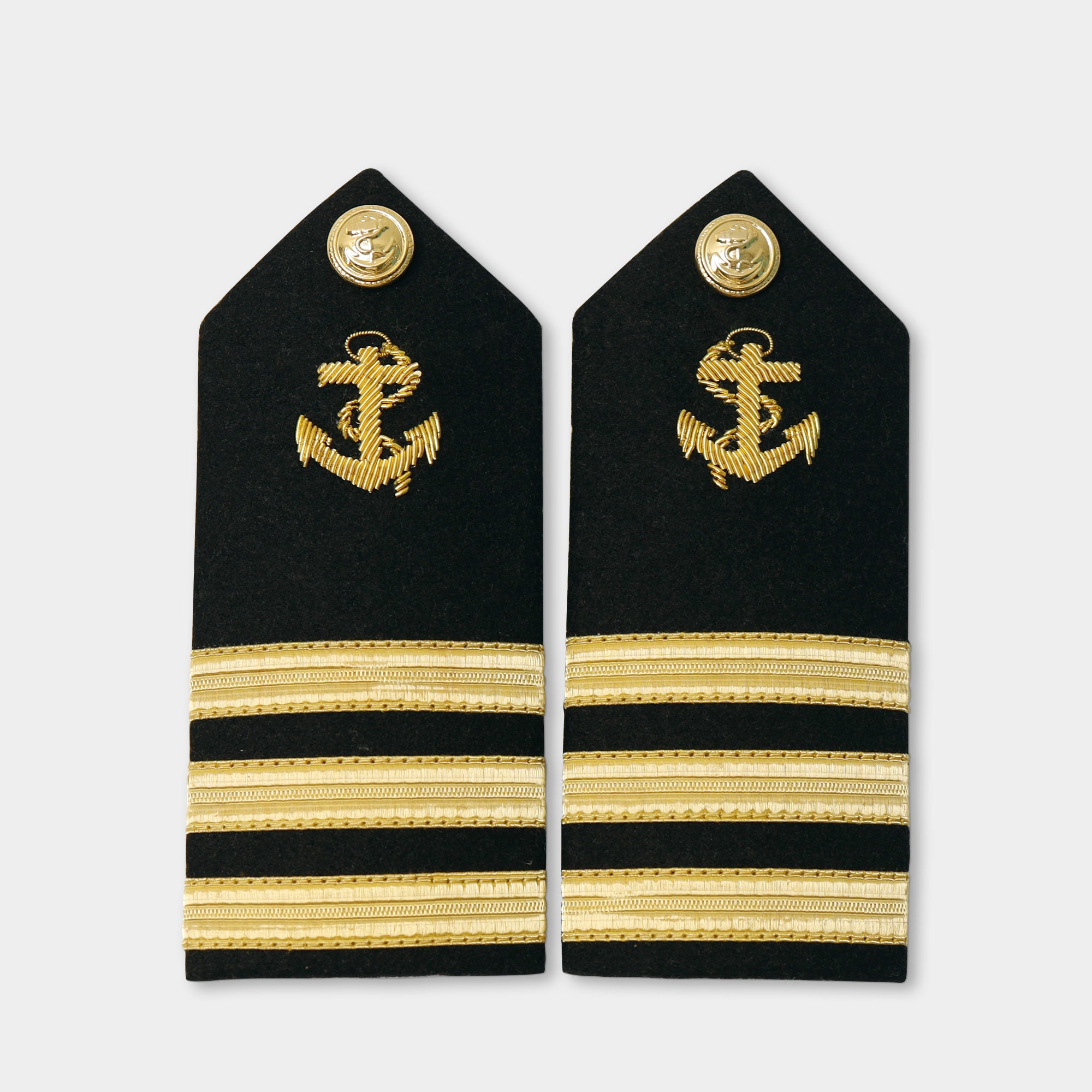 軍用肩章ボード 海軍大尉 キャプテン 階級章 肩章 船舶