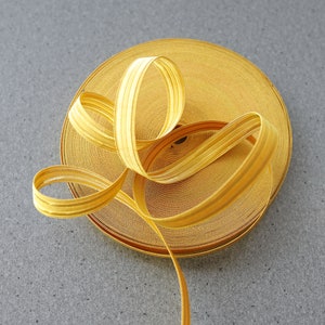 1/2 Inch (12.5 mm) Yellow Satin Ribbon (036) –