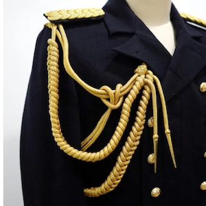 Germany Golden Silver Aiguillette for Bullion and Mylar Costume Uniform ...