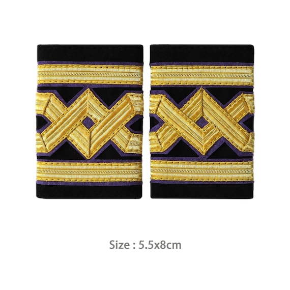 海軍大佐の肩章：手作りの階級章 - Etsy 日本