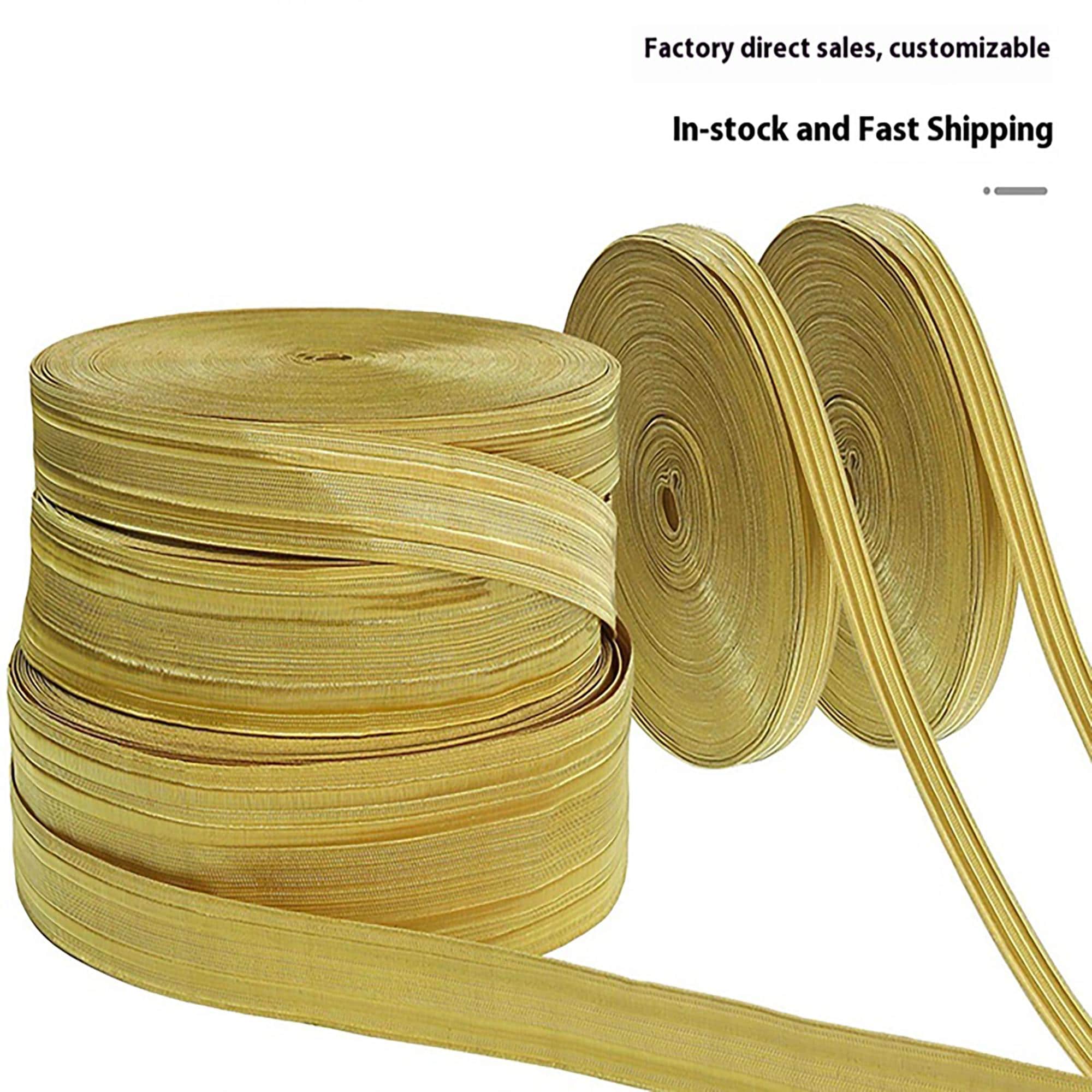 Military Suit Gold Bullion Braid Ribbon #9 - Custom Epaulets, Sleeve Trims for Captain Uniforms, Security Dress, Stage Wear Webbing