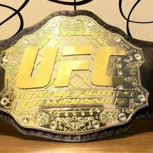 UFC ULTIMATE FIGHTING Championship Title Belt