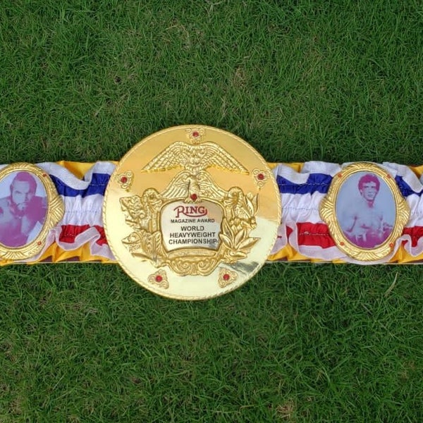 ROCKY BALBOA WORLD heavyweight championship ring magazine