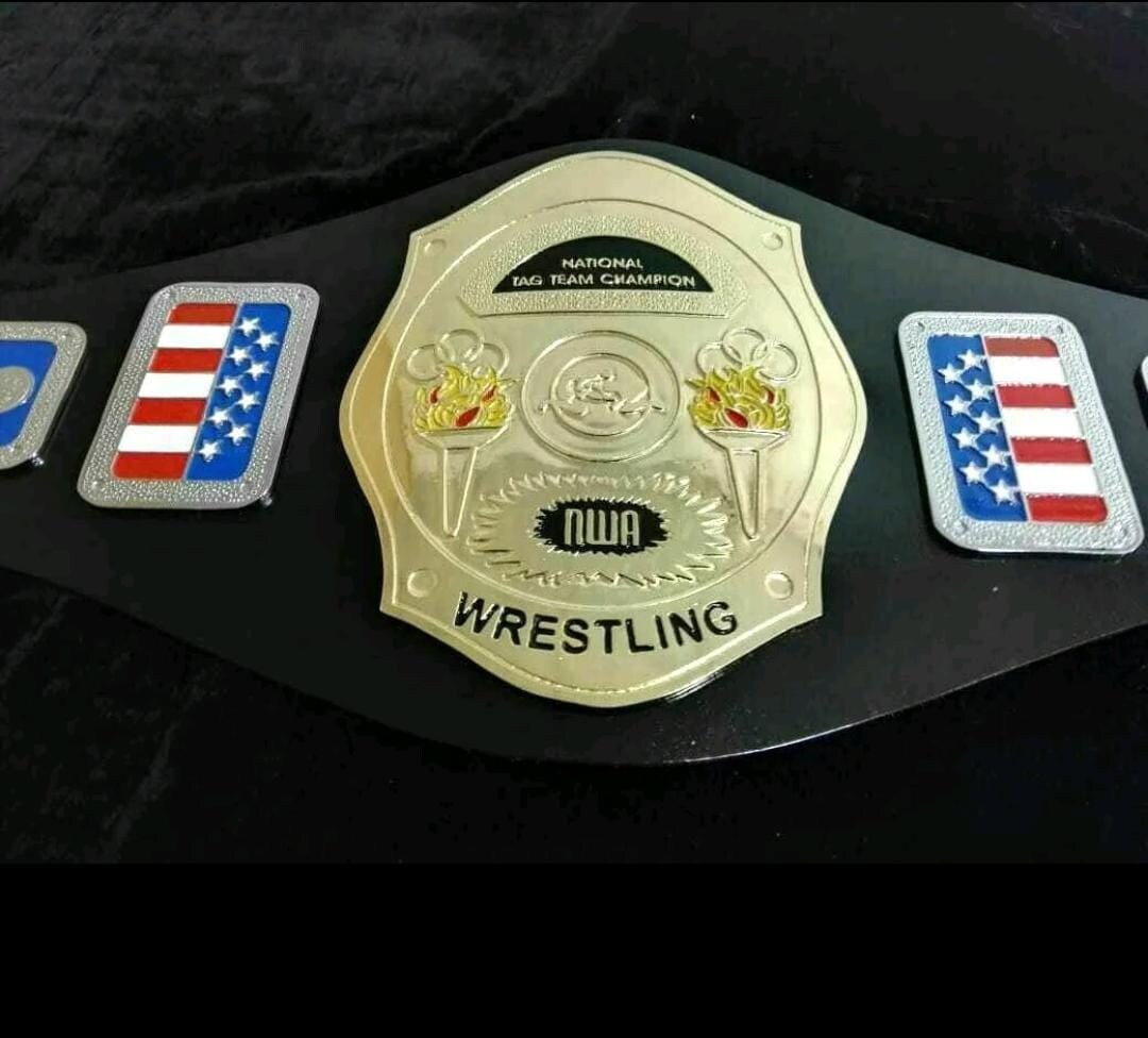 NWA TAG TEAM Championship Title Belt Etsy