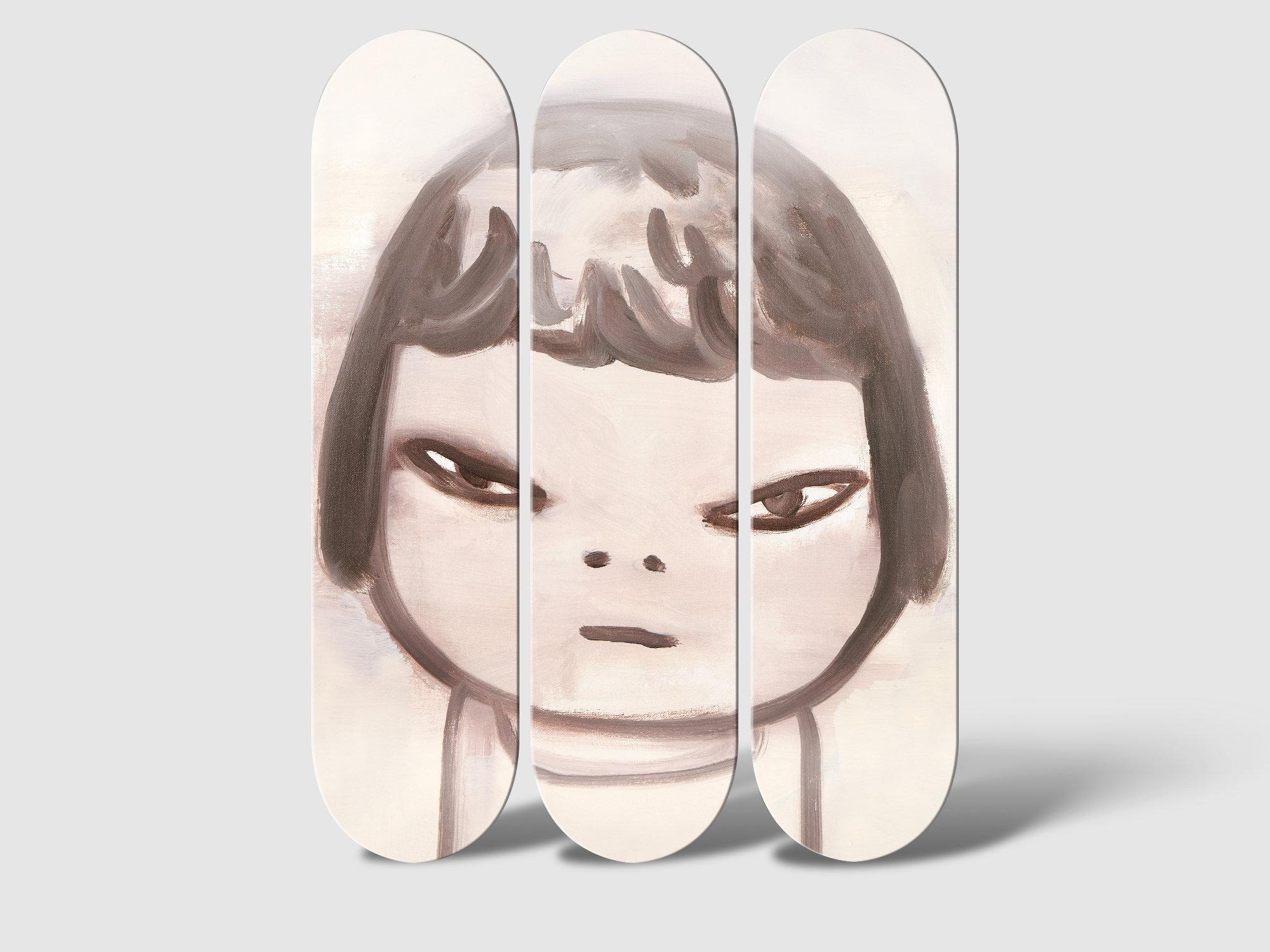 スケートボード Yoshitomo Nara skate deck Skate board “Skate deck” from Yoshitomo Nara - Dope! Gallery